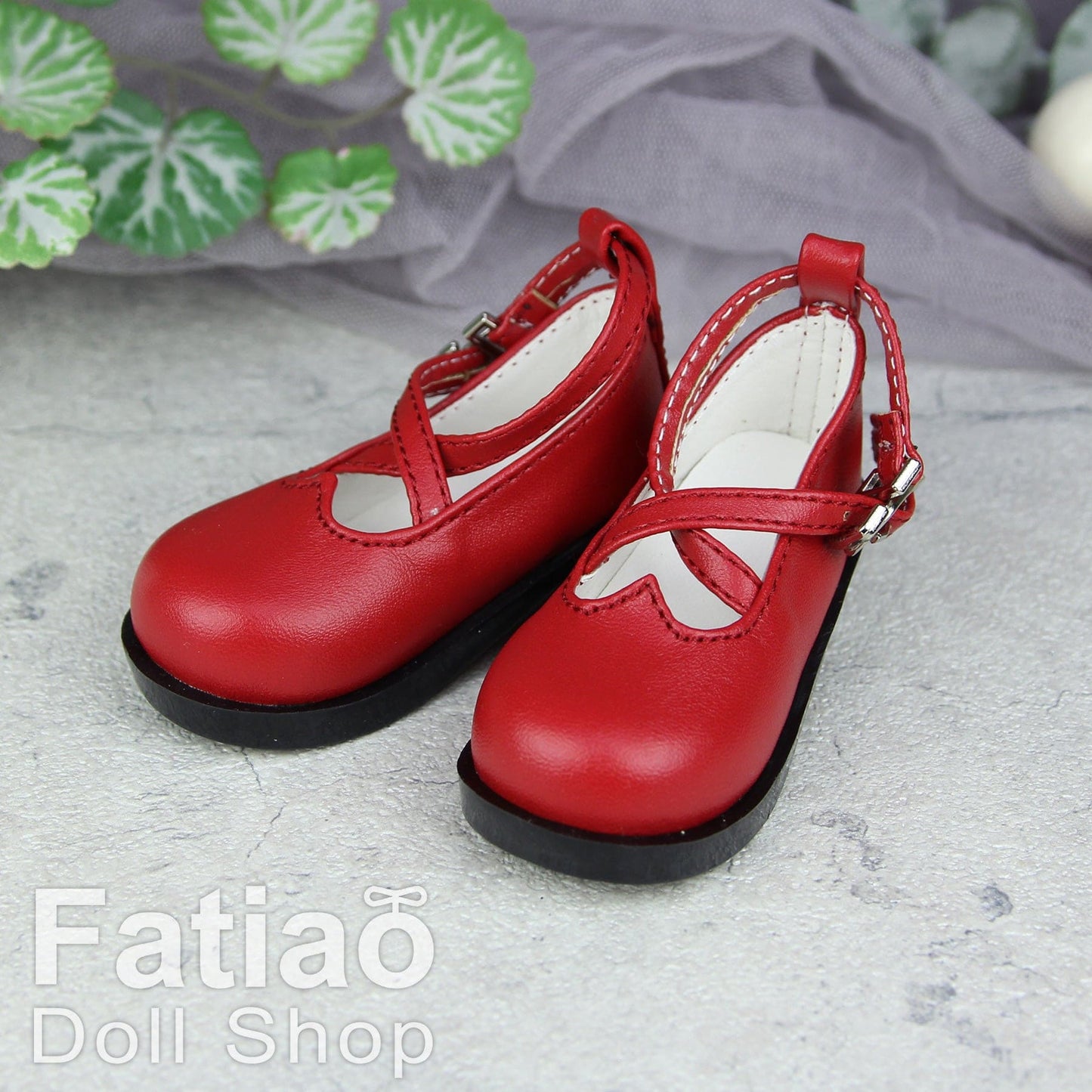 【Fatiao Doll Shop】愛心短高跟 C21 多色 / BJD SD10 SD13 DD 3分 - 紀物書館+JiWu Bookstore