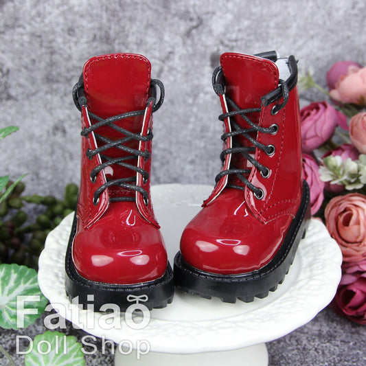 【Fatiao Doll Shop】中筒馬丁靴 F01 多色 / BJD SD10 SD13 DD 3分 - 紀物書館+JiWu Bookstore