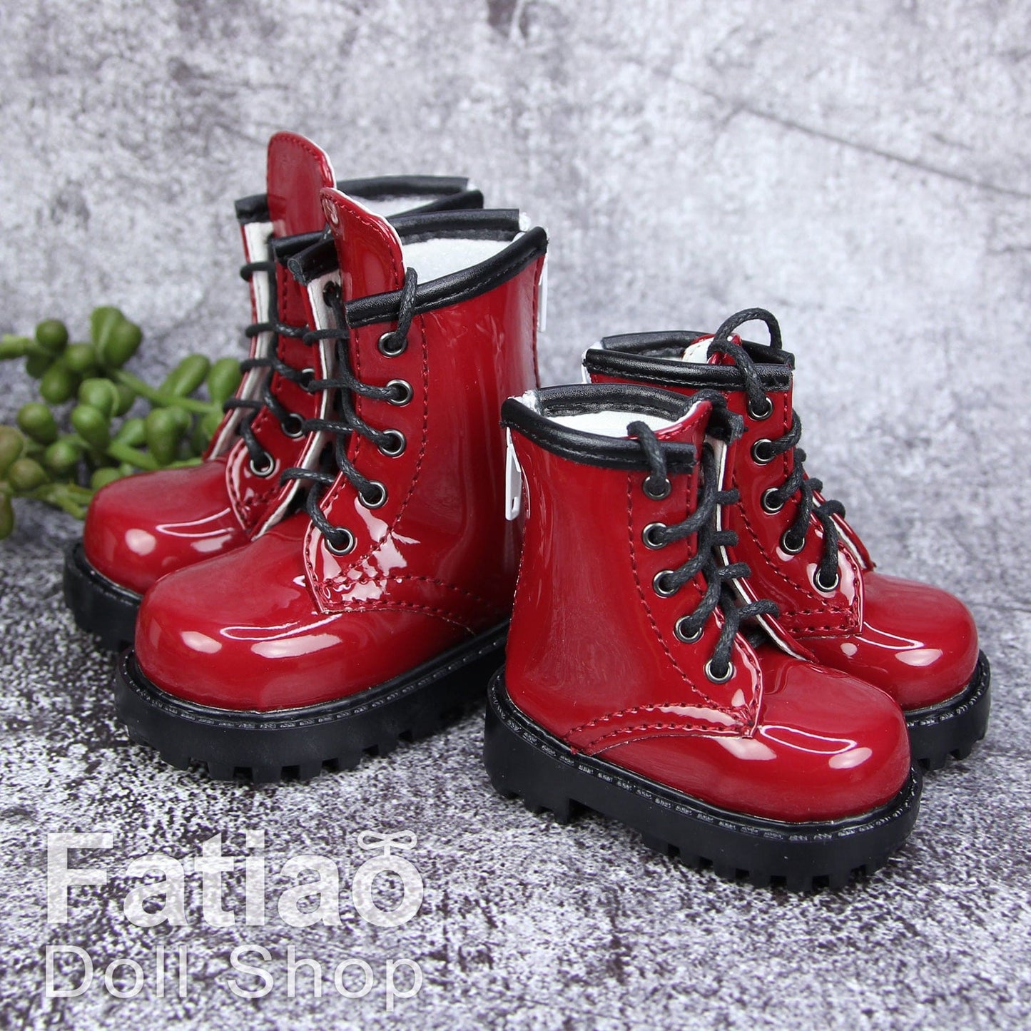 【Fatiao Doll Shop】中筒馬丁靴 F01 多色 / BJD SD10 SD13 DD 3分 - 紀物書館+JiWu Bookstore