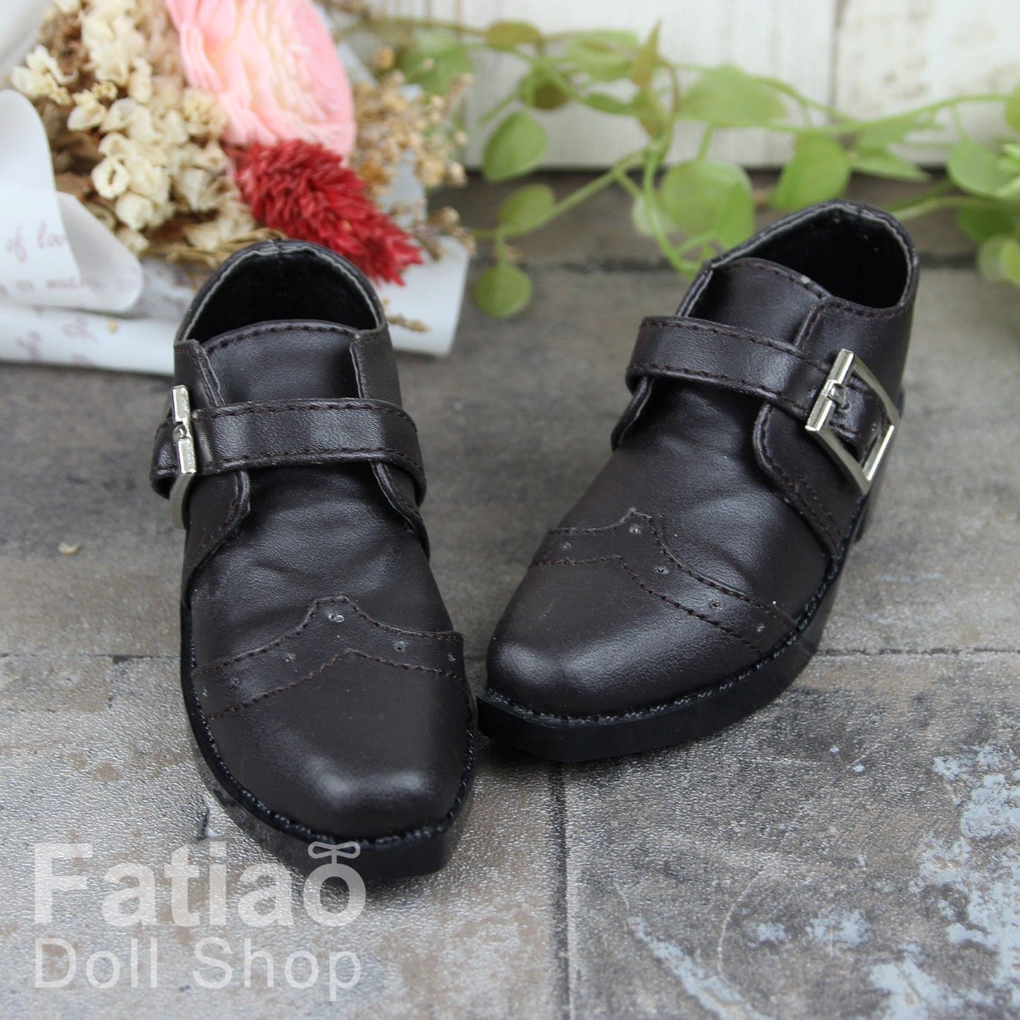 【Fatiao Doll Shop】Carved Pointed Toe Shoes 002-1 Multicolor / BJD SD13BOY 1/3 scale 