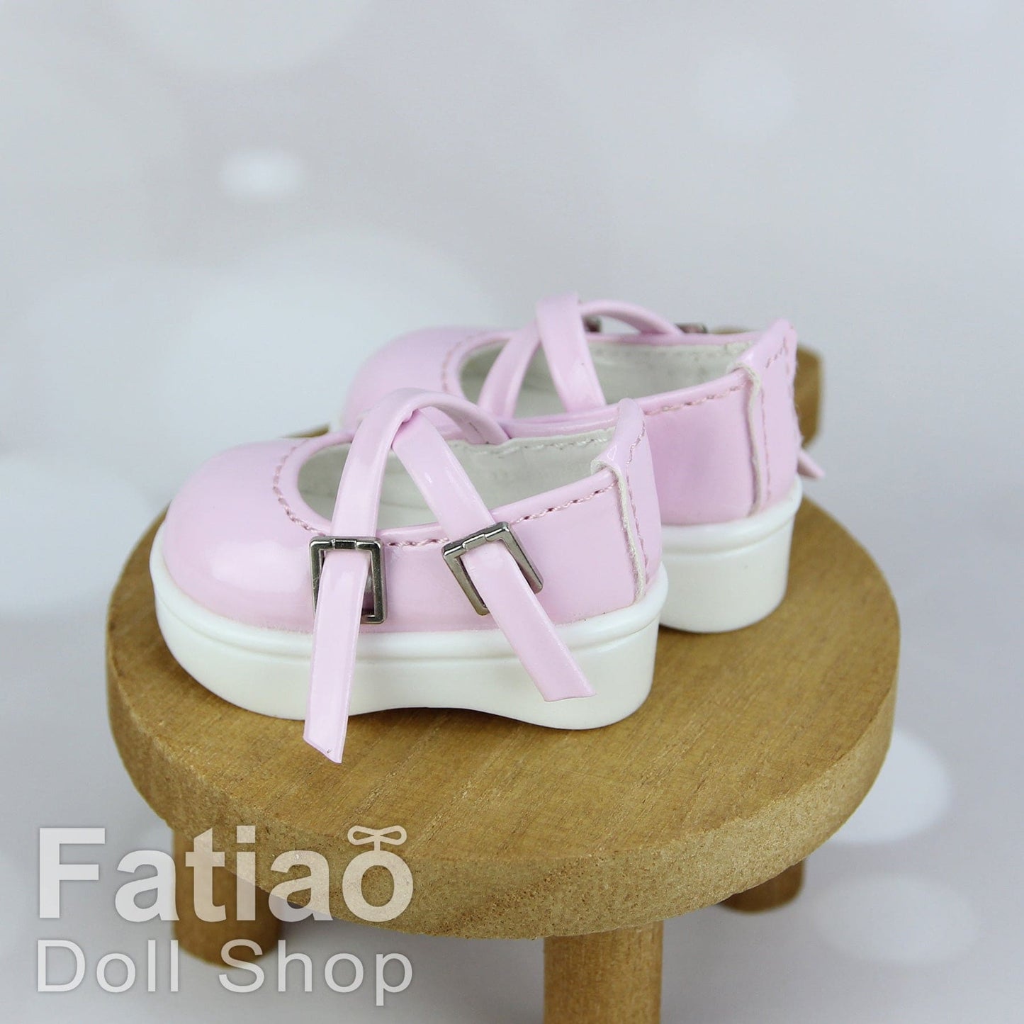 【Fatiao Doll Shop】Cross buckle thick-soled doll shoes B01 multi-color/BJD 6 points YoSD iMda 3.0