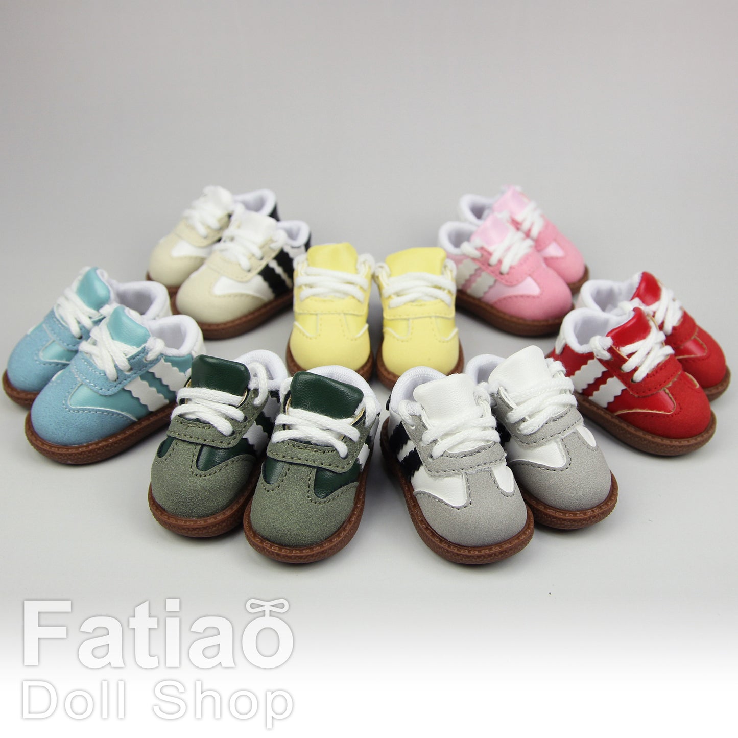 【Fatiao Doll Shop】圓頭德訓鞋 多色 / BJD 1/6 YoSD iMda 3.0
