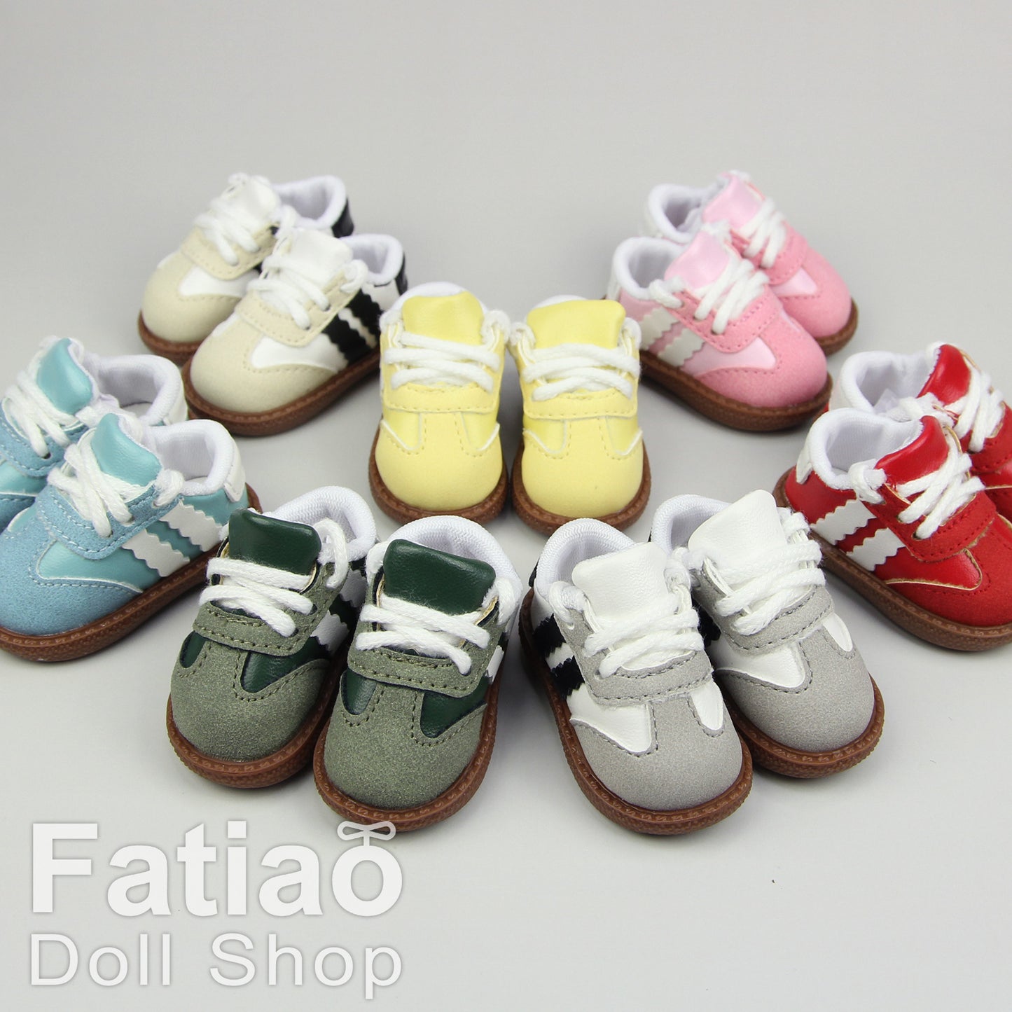 【Fatiao Doll Shop】圓頭德訓鞋 多色 / BJD 1/6 YoSD iMda 3.0