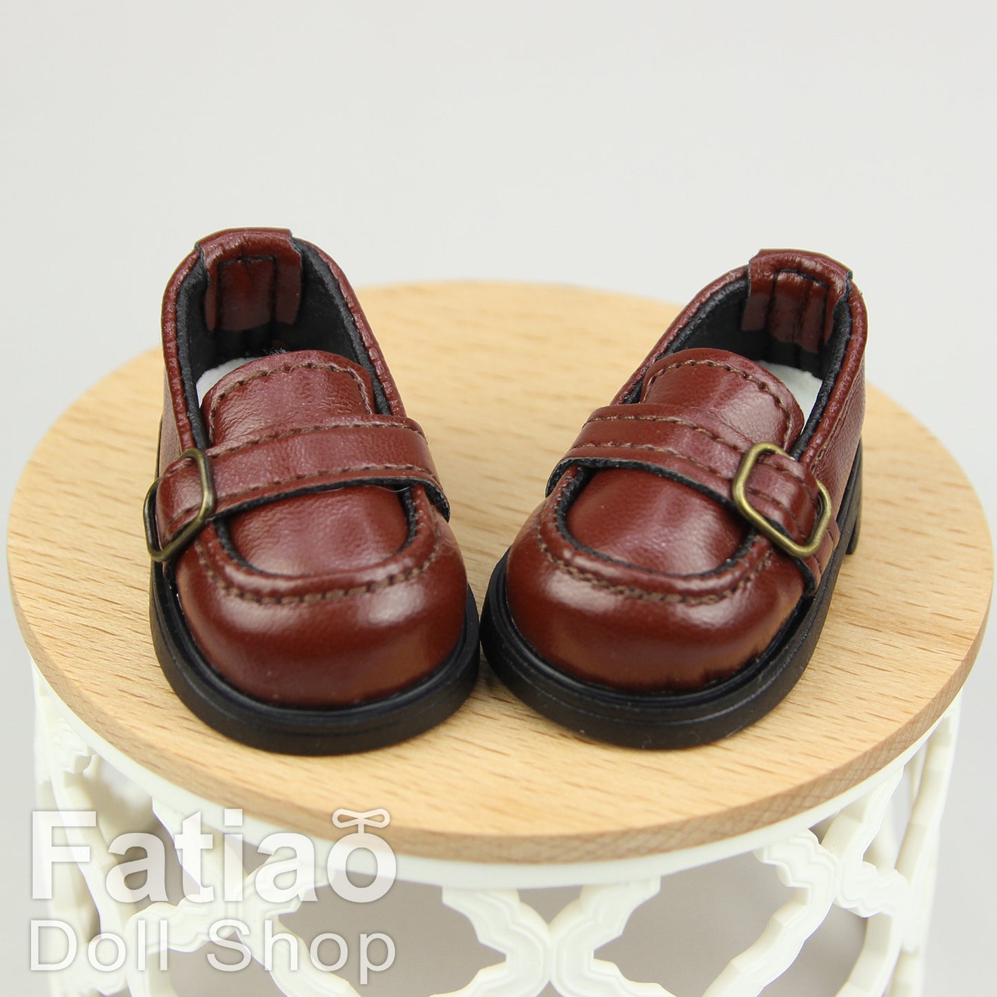 【Fatiao Doll Shop】環扣學生皮鞋 多色 / BJD 1/6 YoSD iMda 3.0