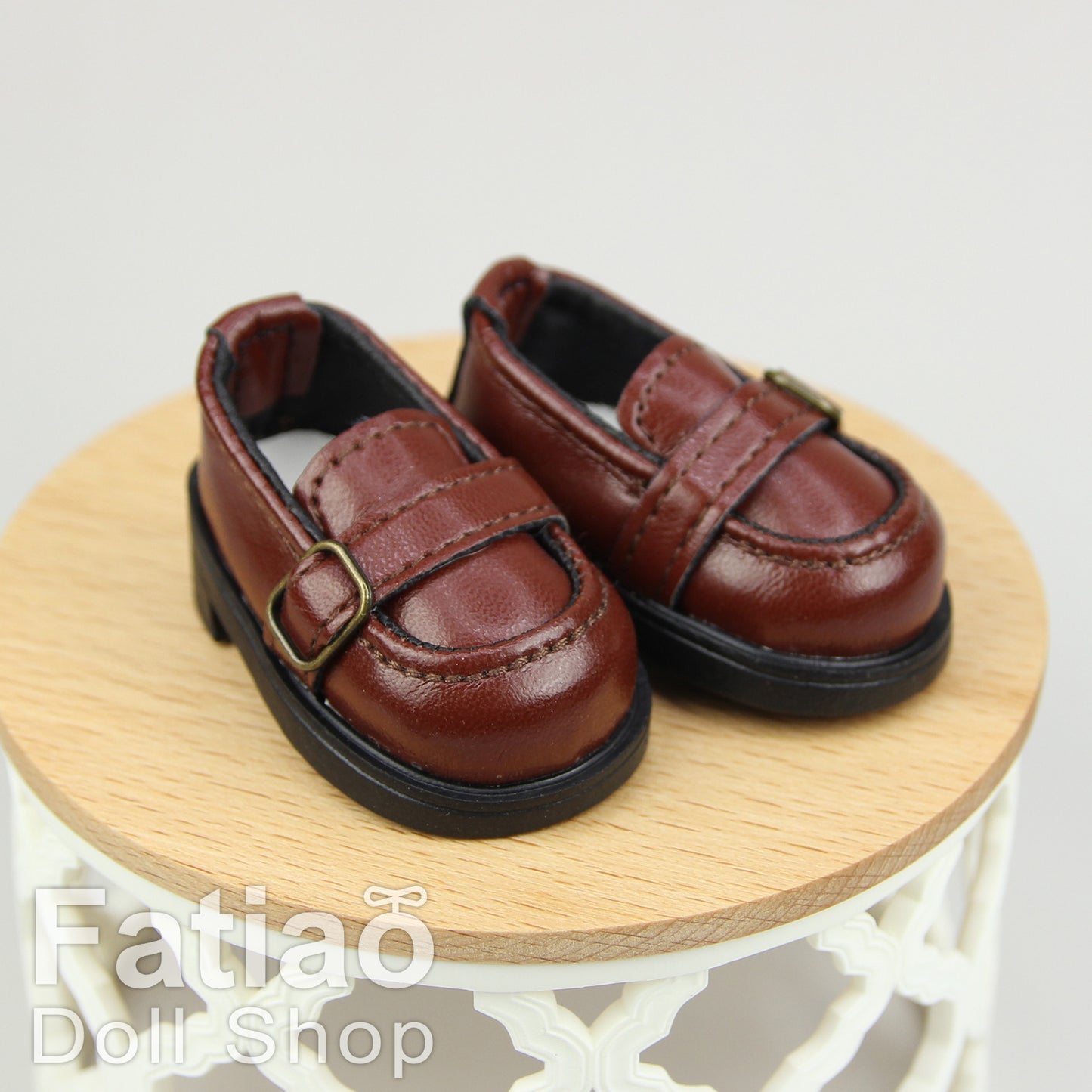 【Fatiao Doll Shop】環扣學生皮鞋 多色 / BJD 1/6 YoSD iMda 3.0