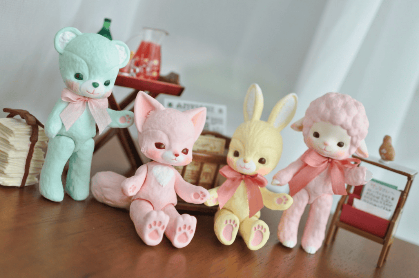 【GEPPETO FRIENDS】gfDolls little KKuming Lamb 小羊 春季限定 粉肌 / 現貨 - 紀物書館+JiWu Bookstore