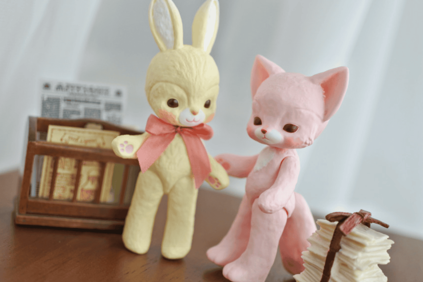 【GEPPETO FRIENDS】gfDolls little KKuming Fox 春限定ピンクスキン/在庫あり