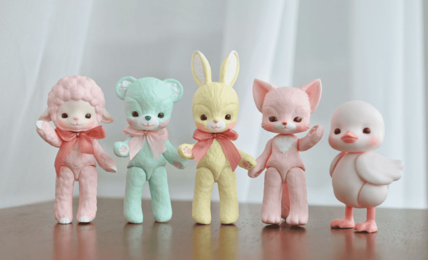 【GEPPETO FRIENDS】gfDolls little KKuming Fox spring limited pink skin / ready stock