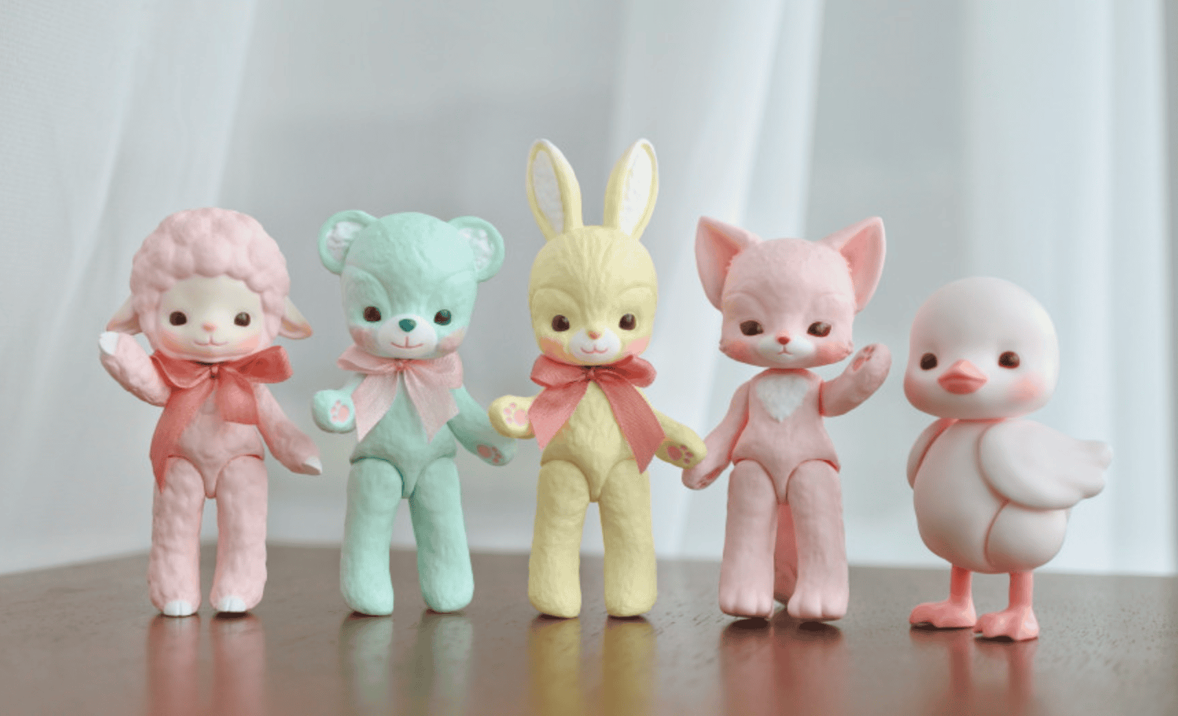 【GEPPETO FRIENDS】gfDolls little KKuming Lamb 小羊 春季限定 粉肌 / 現貨 - 紀物書館+JiWu Bookstore