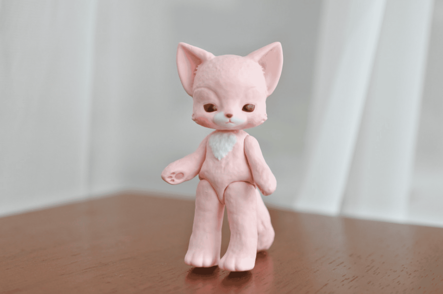 【GEPPETO FRIENDS】gfDolls little KKuming Fox 春限定ピンクスキン/在庫あり