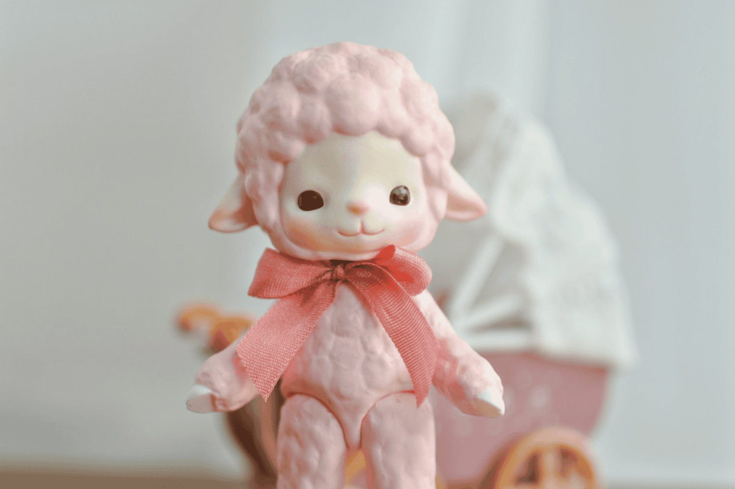 【GEPPETO FRIENDS】gfDolls little KKuming Lamb 小羊 春季限定 粉肌 / 現貨 - 紀物書館+JiWu Bookstore