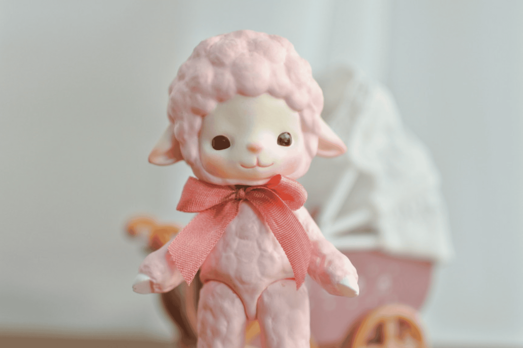 【GEPPETO FRIENDS】gfDolls little KKuming Lamb 小羊 春季限定 粉肌 / 現貨 - 紀物書館+JiWu Bookstore