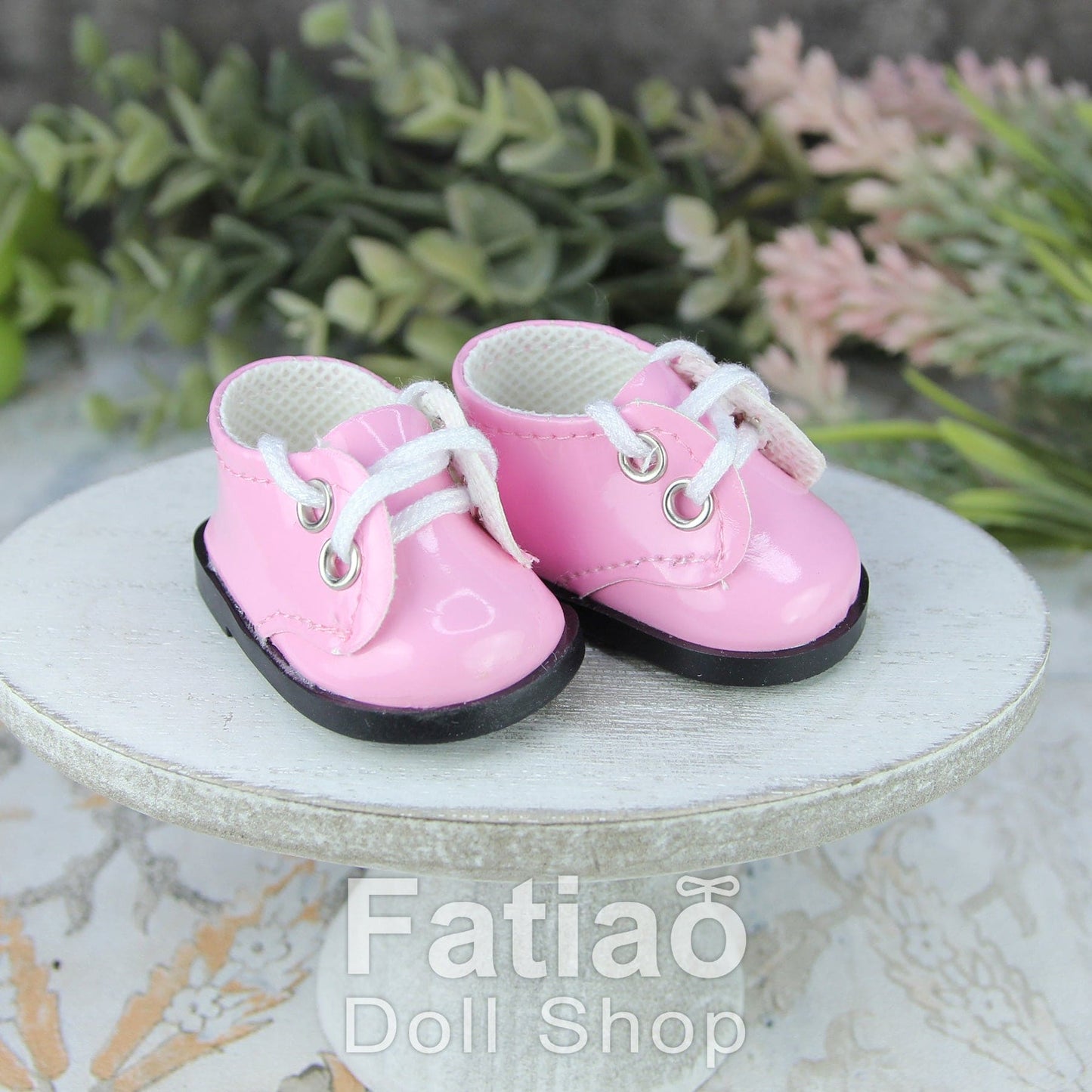 【Fataio Doll Shop】綁帶皮鞋 多色 / 棉花娃 20cm