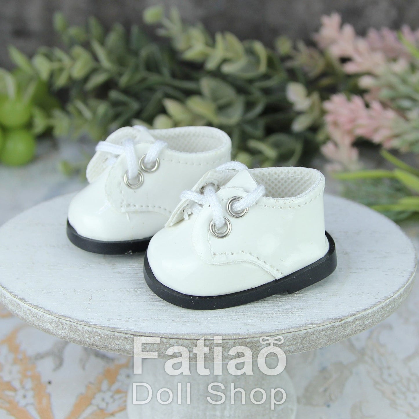 【Fataio Doll Shop】綁帶皮鞋 多色 / 棉花娃 20cm