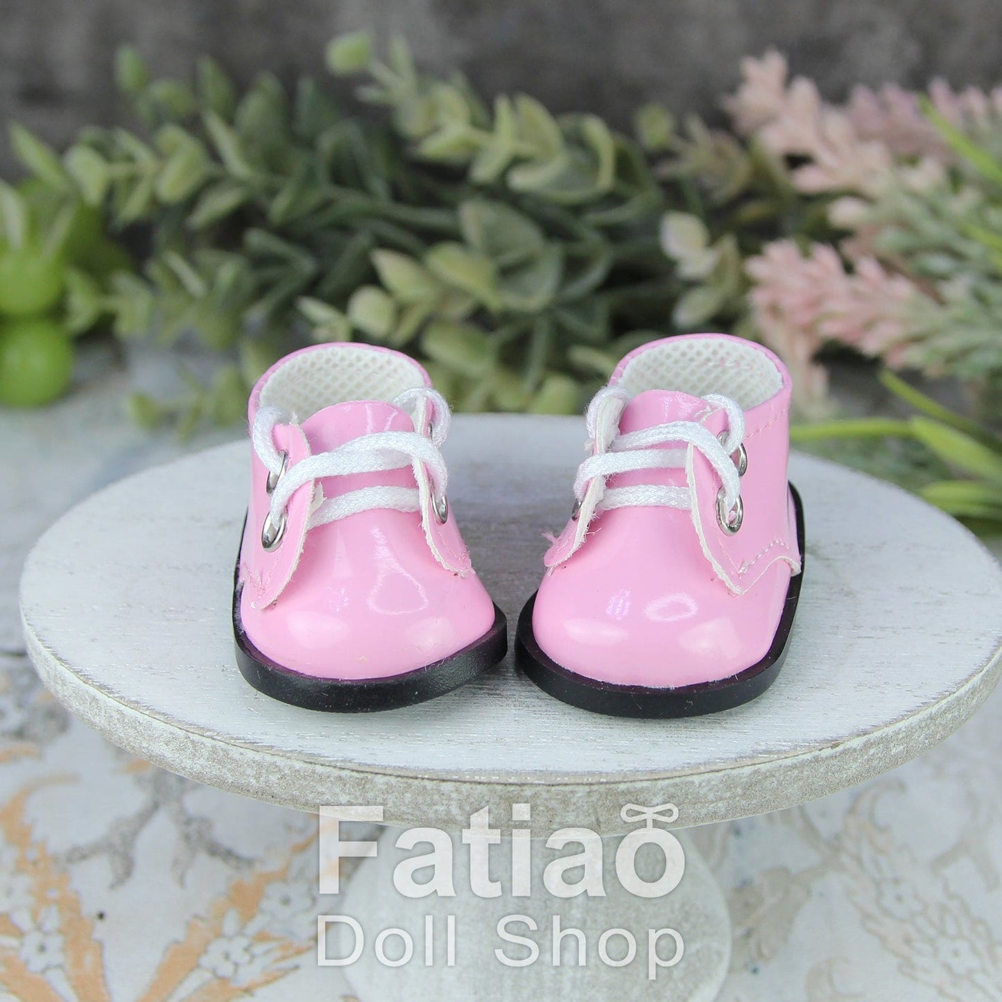 【Fataio Doll Shop】綁帶皮鞋 多色 / 棉花娃 20cm