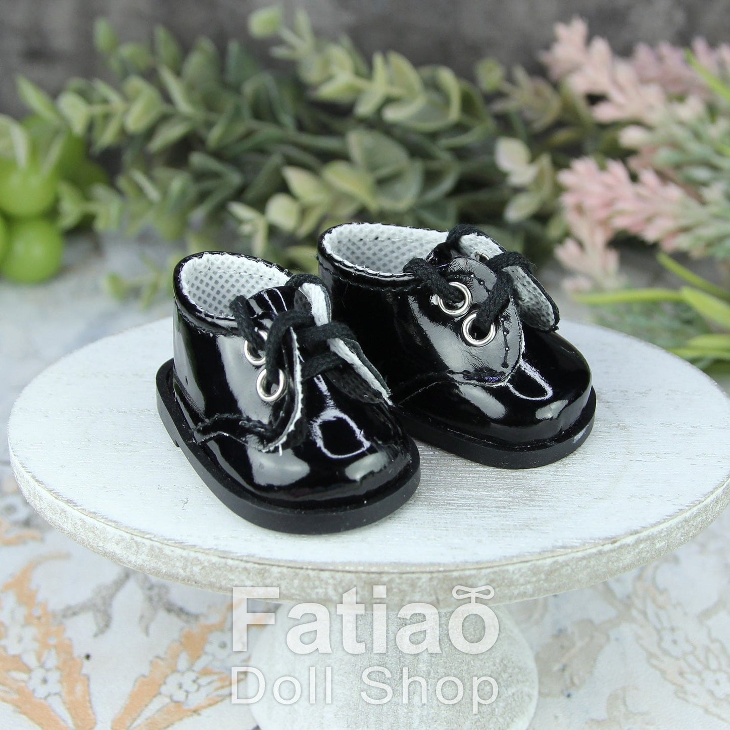 【Fataio Doll Shop】綁帶皮鞋 多色 / 棉花娃 20cm