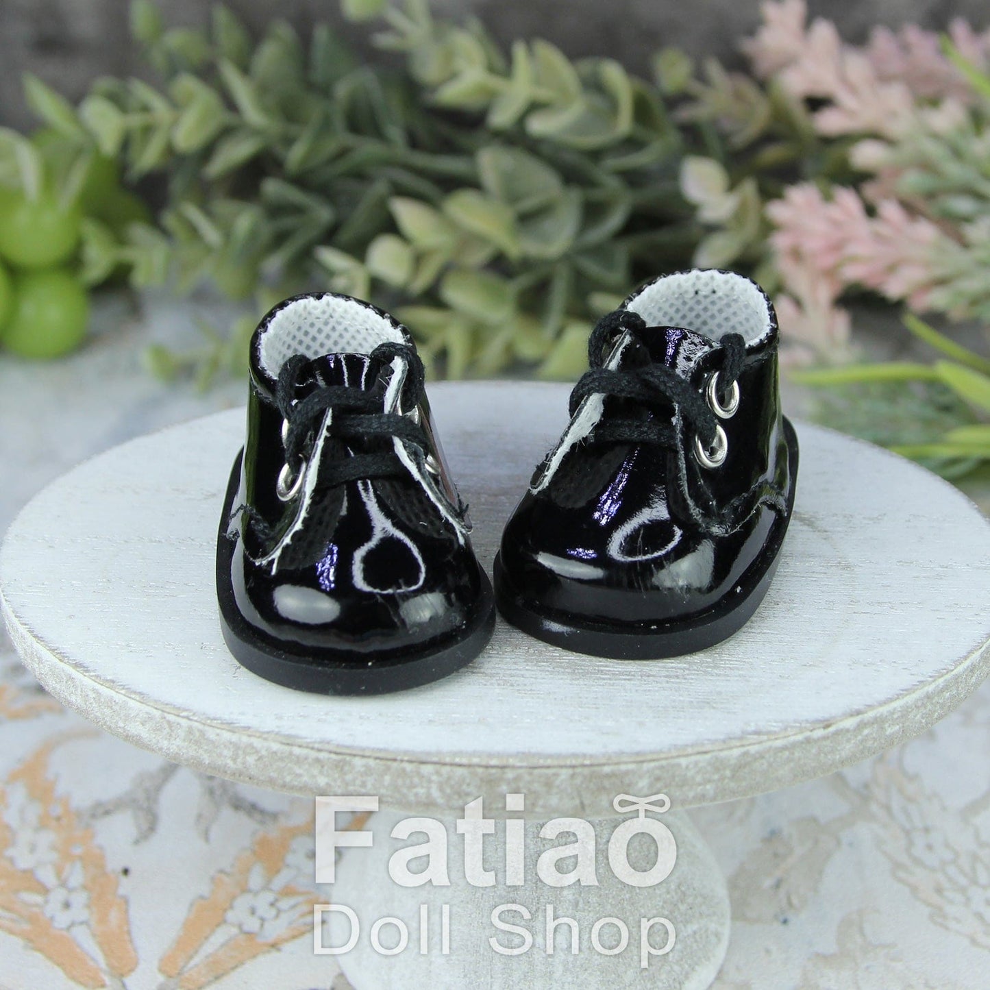 【Fataio Doll Shop】綁帶皮鞋 多色 / 棉花娃 20cm