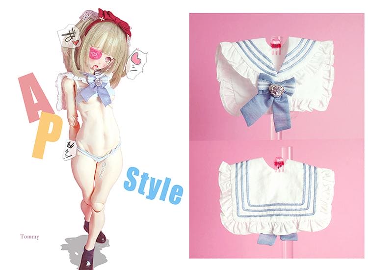 【Angel Philia】可愛水兵領 / MDD AngelPhilia - 紀物書館+JiWu Bookstore