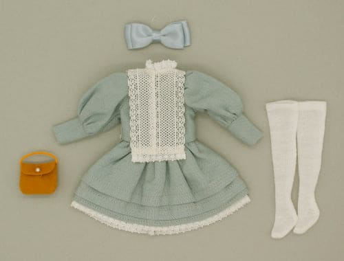 【Licca Castle】Galum Collection 2 蕾絲圍裙洋裝組 / 22cm Pureneemo OB22 ruruko
