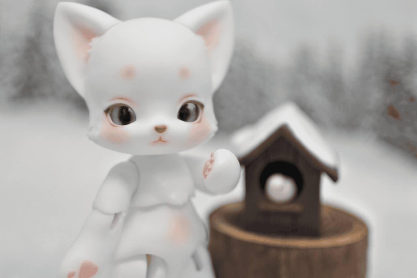 【GEPPETO FRIENDS】gfDolls KKuming Fox Little Fox Winter Limited BJD Edition/Ready Stock