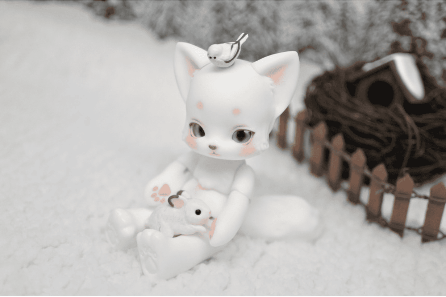 【GEPPETO FRIENDS】gfDolls KKuming Fox Little Fox Winter Limited BJD Edition/Ready Stock