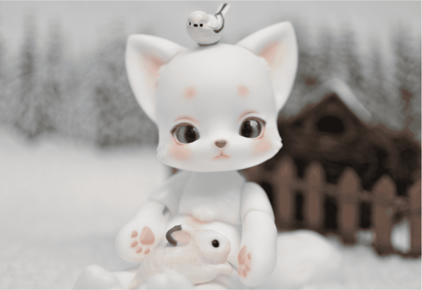 【GEPPETO FRIENDS】gfDolls KKuming Fox Little Fox Winter Limited BJD Edition/Ready Stock