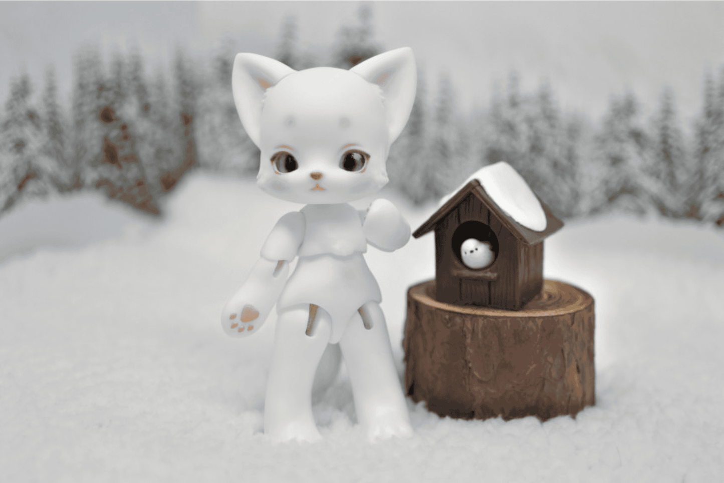 【GEPPETO FRIENDS】gfDolls KKuming Fox Little Fox Winter Limited BJD Edition/Ready Stock