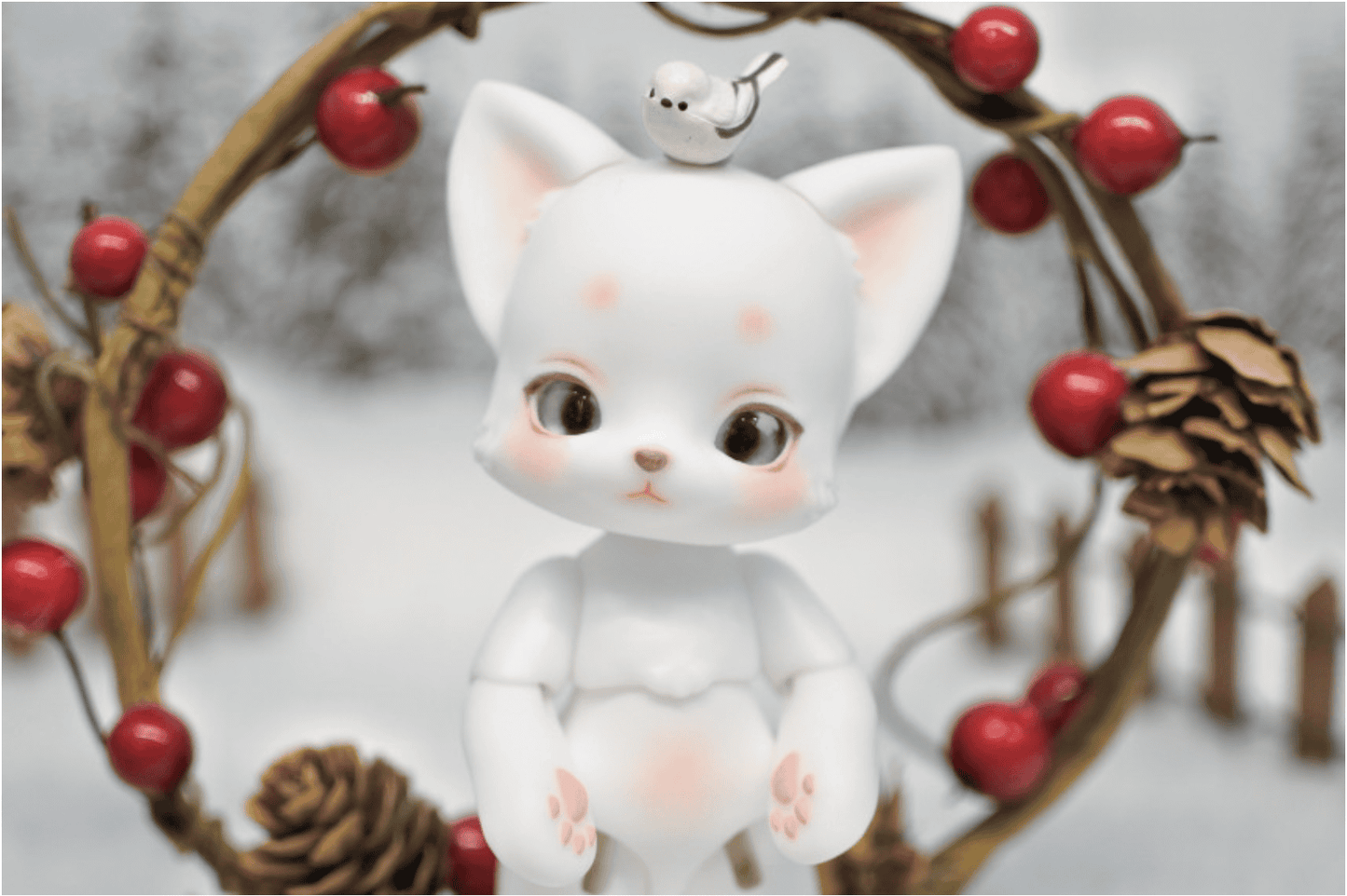 【GEPPETO FRIENDS】gfDolls KKuming Fox Little Fox Winter Limited BJD Edition/Ready Stock