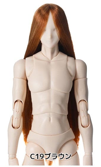 【OBITSU】OB30 30-02 植髮頭 預購 / Obitsu 30 六分之一男子圖鑑 兵人 - 紀物書館+JiWu Bookstore