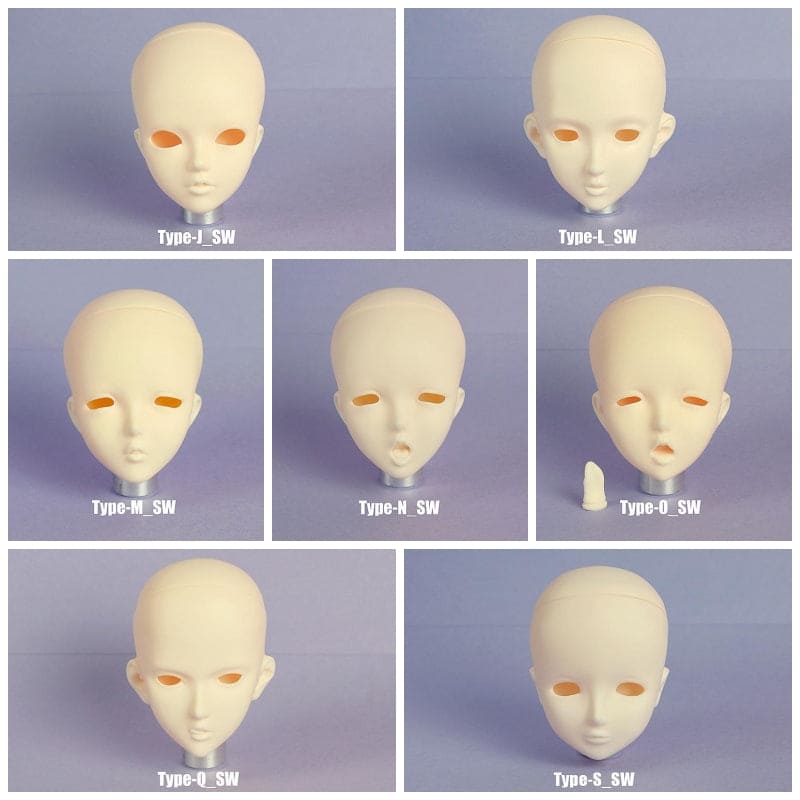 【Angel Philia】裸頭 超白肌 多款 預購 - 紀物書館+JiWu Bookstore