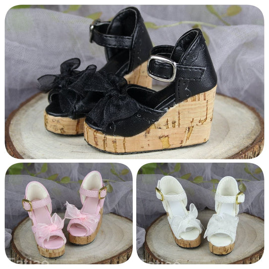 【Fatiao Doll Shop】Wedge Sandals C7 Multicolor / BJD 1/4 scale MSD