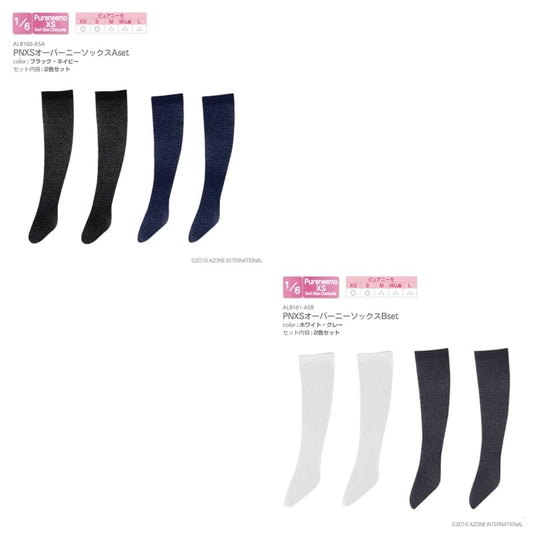 【AZONE】Thigh socks 2 multi-color/Pureneemo ruruko OB22