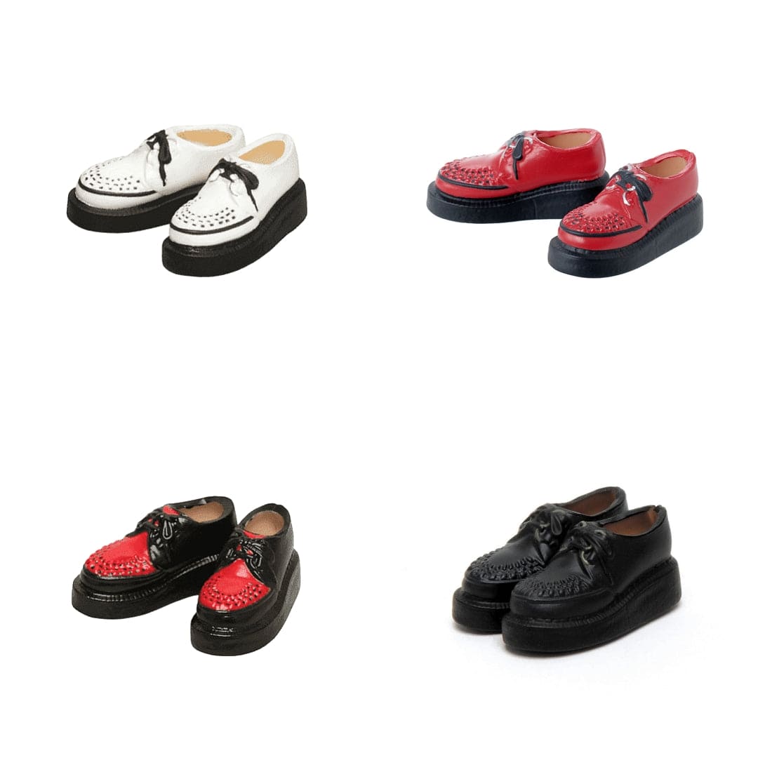 【Sekiguchi】Rubber Sole 龐克鞋 膠鞋 / momoko ruruko 六分之一男子圖鑑 OB22 Pureneemo - 紀物書館+JiWu Bookstore