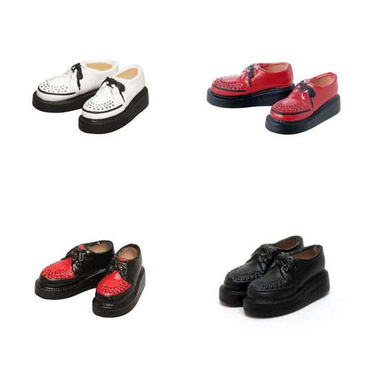 【Sekiguchi】Rubber Sole 龐克鞋 膠鞋 / momoko ruruko 六分之一男子圖鑑 OB22 Pureneemo - 紀物書館+JiWu Bookstore