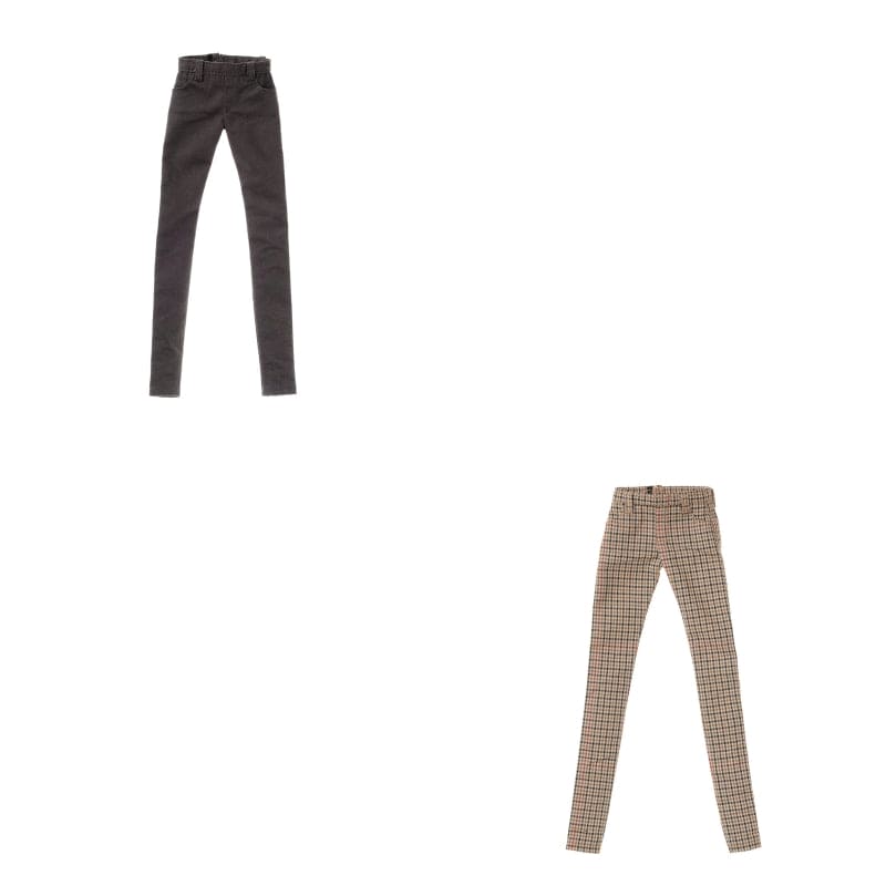 【PetWORKs】Slim Fit Pants 2 Colors Pre-order/ momoko One-Sixth Men's Illustration