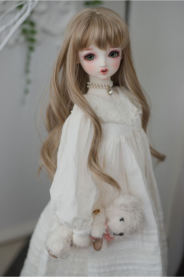 【HANNASU】HW-1089 娃用假髮 多色 / 7~8吋 BJD AZO2 iMda3.0 1/4 - 紀物書館+JiWu Bookstore