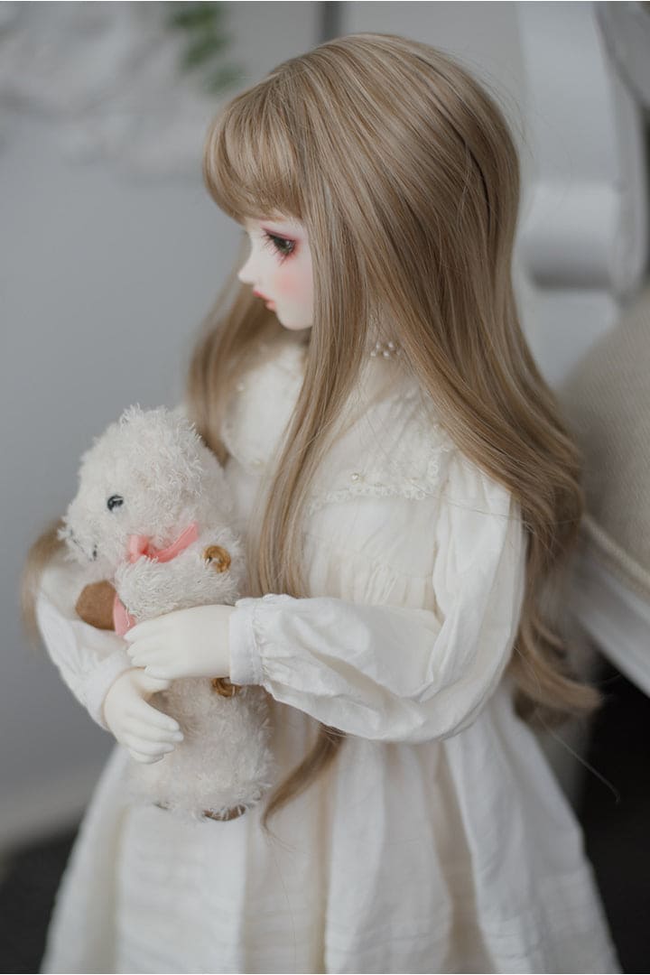 【HANNASU】HW-1089 娃用假髮 多色 / 7~8吋 BJD AZO2 iMda3.0 1/4 - 紀物書館+JiWu Bookstore