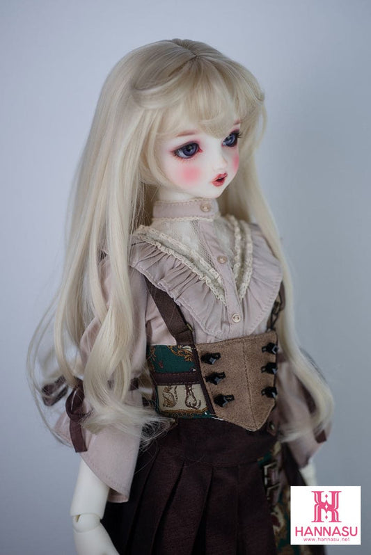 【HANNASU】HW-1071 娃用假髮 多色 / 7~8吋 BJD AZO2 iMda3.0 1/4 - 紀物書館+JiWu Bookstore