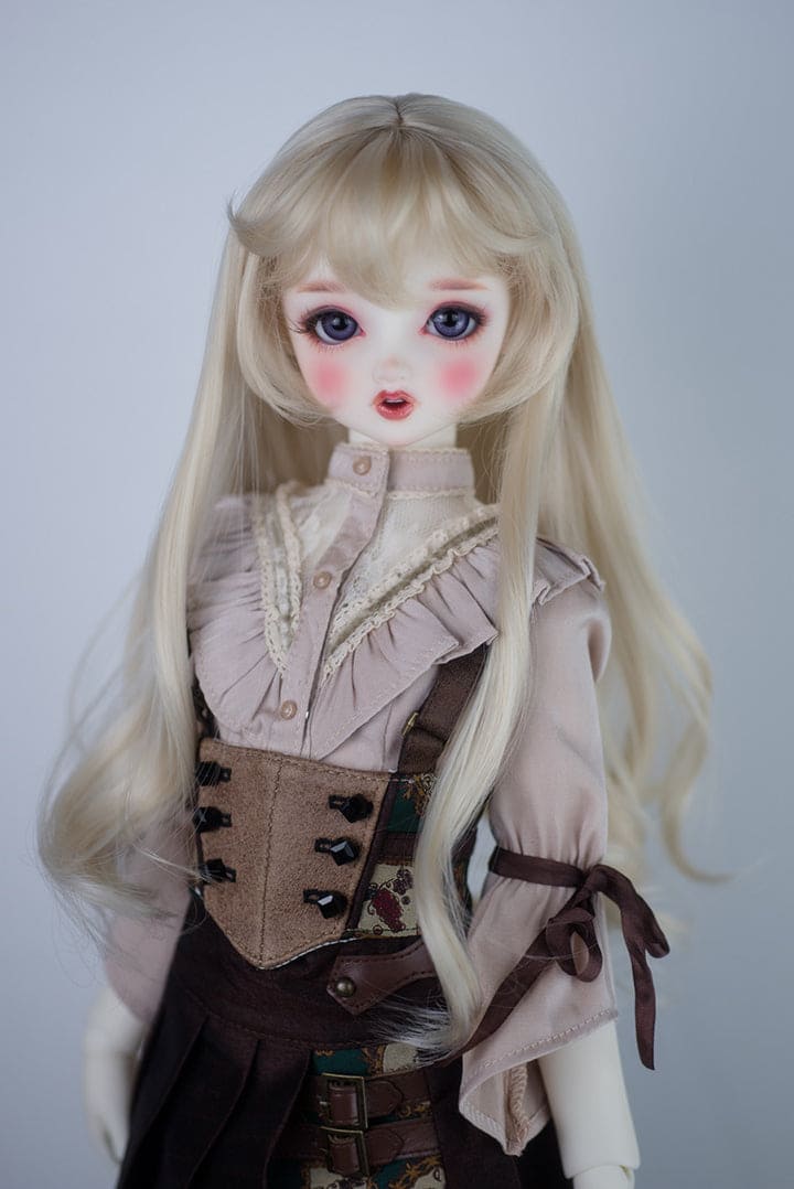 【HANNASU】HW-1071 娃用假髮 多色 / 7~8吋 BJD AZO2 iMda3.0 1/4 - 紀物書館+JiWu Bookstore