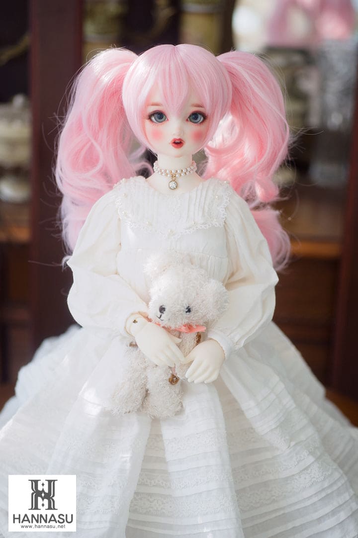 【HANNASU】HW-1105 娃用假髮 多色 / 7~8吋 BJD AZO2 iMda3.0 1/4