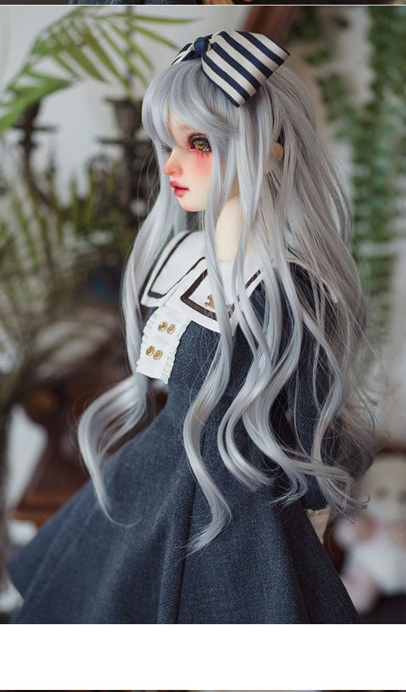 【HANNASU】HW-1114 娃用假髮 多色 / 7~8吋 BJD AZO2 iMda3.0 1/4 - 紀物書館+JiWu Bookstore