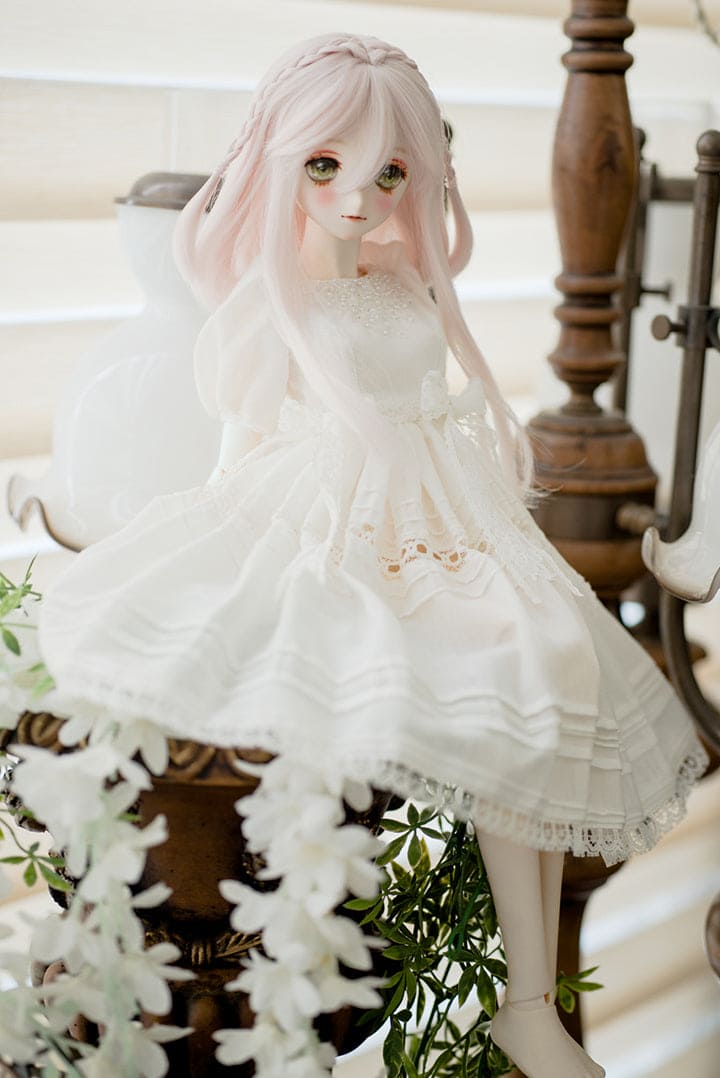 【HANNASU】HW-1119 娃用假髮 多色 / 7~8吋 BJD AZO2 iMda3.0 1/4 - 紀物書館+JiWu Bookstore