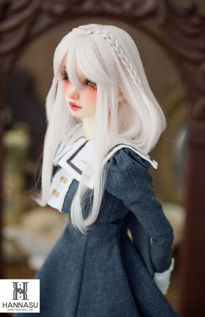 【HANNASU】HW-1119 娃用假髮 多色 / 7~8吋 BJD AZO2 iMda3.0 1/4 - 紀物書館+JiWu Bookstore