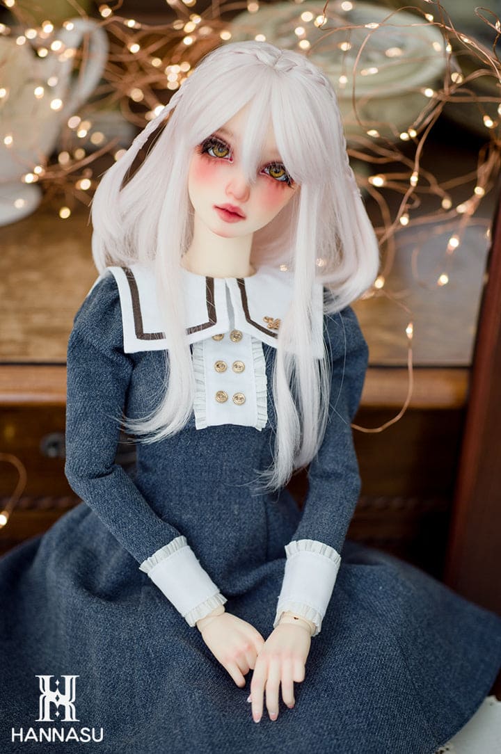 【HANNASU】HW-1119 娃用假髮 多色 / 7~8吋 BJD AZO2 iMda3.0 1/4 - 紀物書館+JiWu Bookstore
