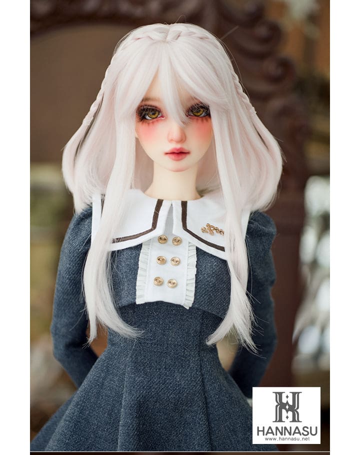 【HANNASU】HW-1119 娃用假髮 多色 / 7~8吋 BJD AZO2 iMda3.0 1/4 - 紀物書館+JiWu Bookstore
