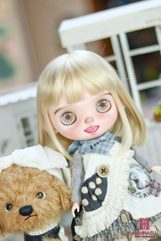 【HANNASU】HBW-1001 娃用假髮 多色 / Blythe - 紀物書館+JiWu Bookstore