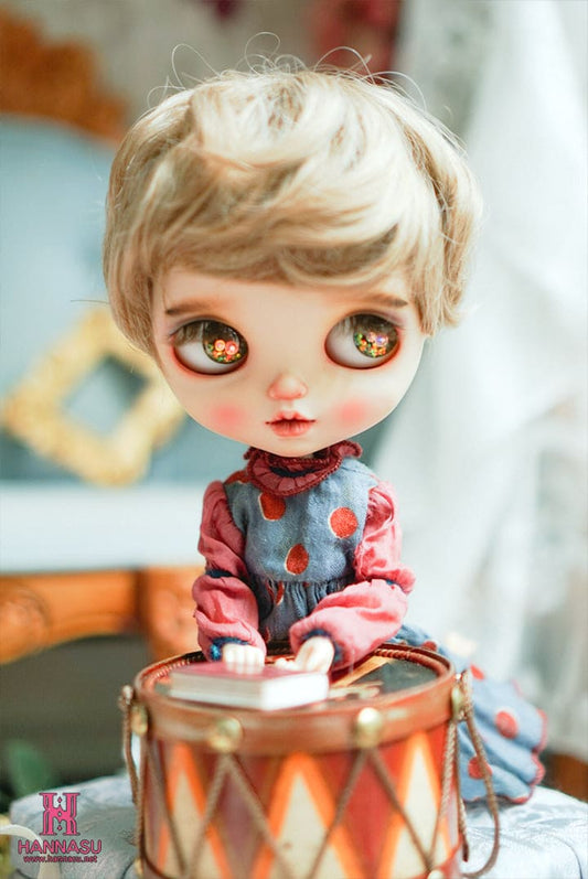 【HANNASU】HBW-1002 娃用假髮 多色 / Blythe - 紀物書館+JiWu Bookstore