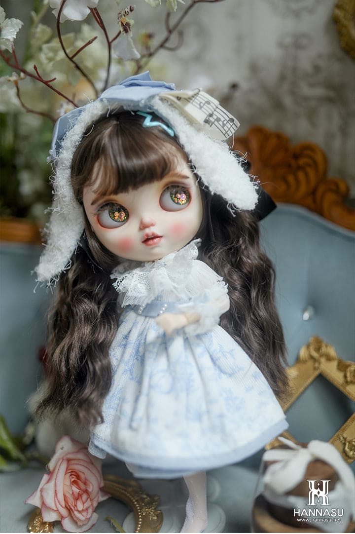 【HANNASU】HBW-1004 娃用假髮 多色 / Blythe - 紀物書館+JiWu Bookstore