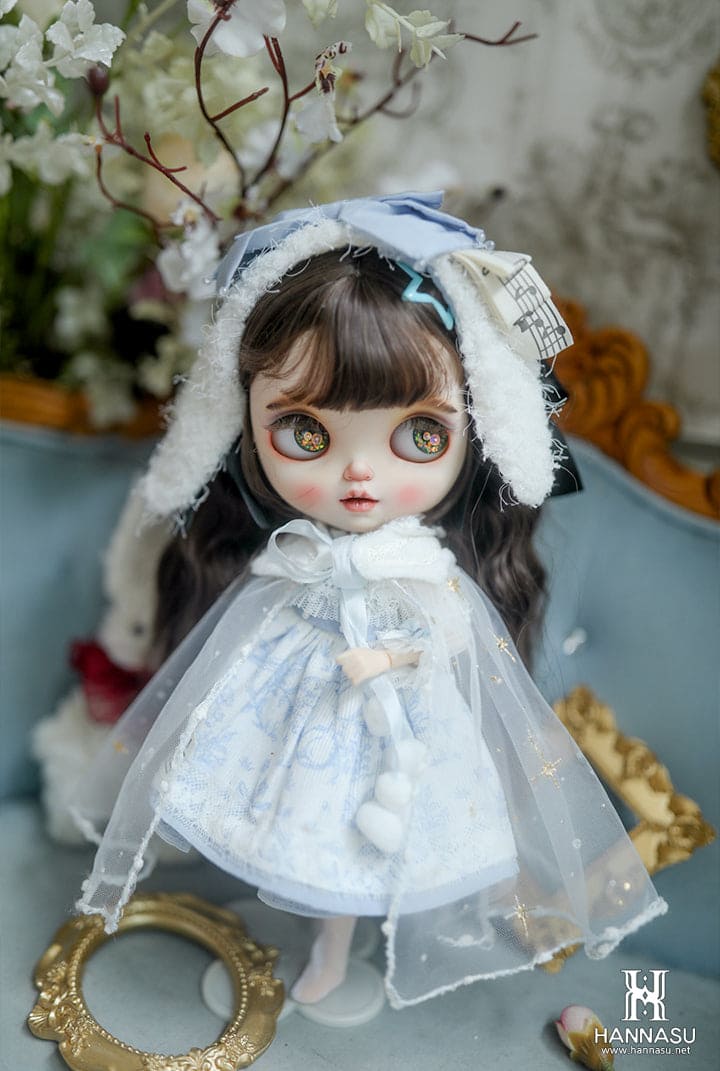 【HANNASU】HBW-1004 娃用假髮 多色 / Blythe - 紀物書館+JiWu Bookstore