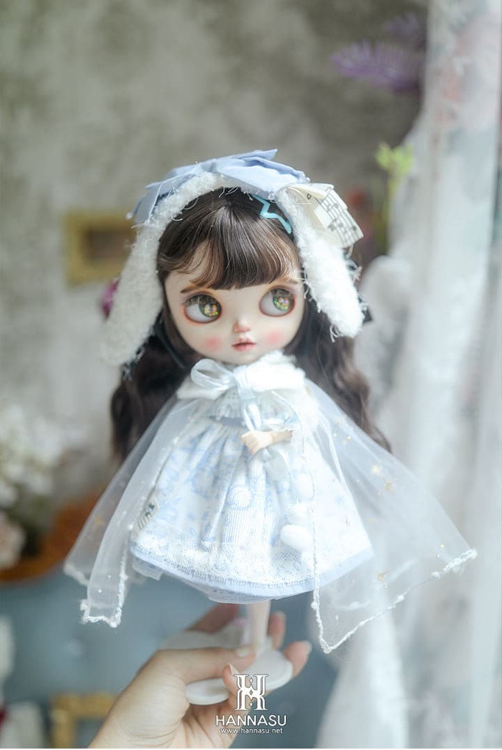 【HANNASU】HBW-1004 娃用假髮 多色 / Blythe - 紀物書館+JiWu Bookstore